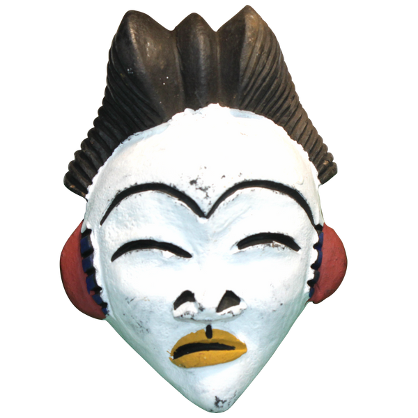 Imani African Passport Mask - 3.5" x 5"