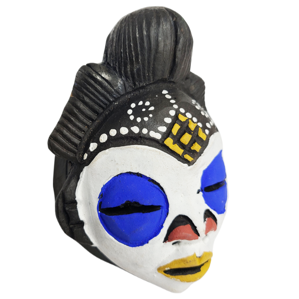 Amma African Passport Mask - 3.5" x 4.5"