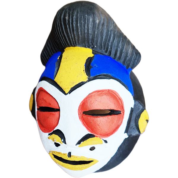 Chima African Passport Mask - 3.5" x 4.5"