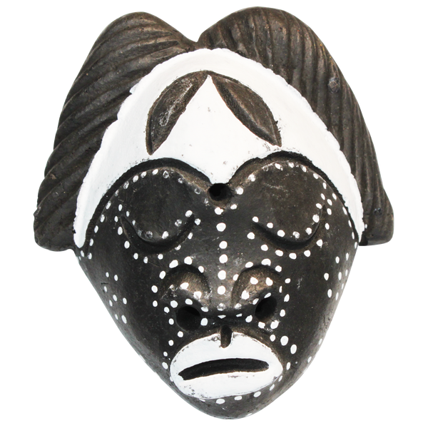 Denzel African Passport Mask - 4" x 4"