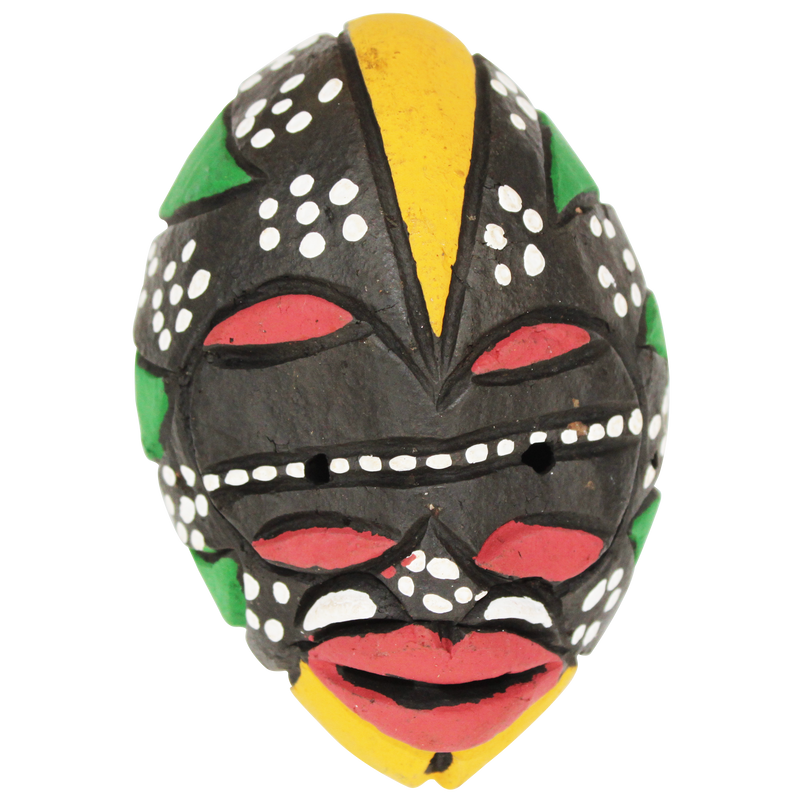 Dume African Passport Mask - 2.5" x 4.5"