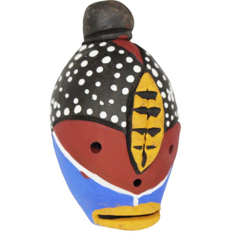 Dele African Passport Mask - 5" x 2.5"