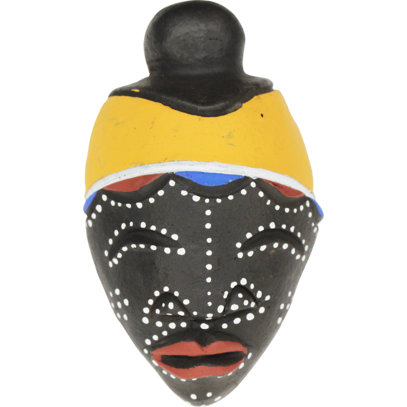 Ola African Passport Mask - 3" x 5"