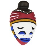 faraji African Passport Mask - 3.5" x 4.5"