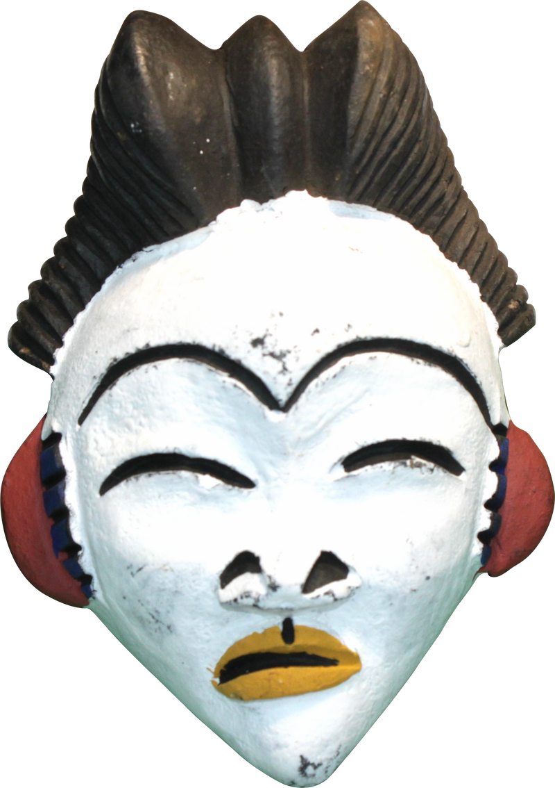 Imani African Passport Mask - 3.5" x 5"