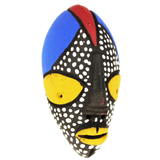 Zaire African Passport Mask - 2.5" x 5"