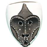 Kwau African Passport Mask - 3" x 4"