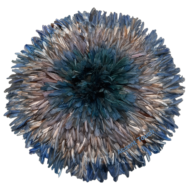 Blue Peacock Juju Hat.