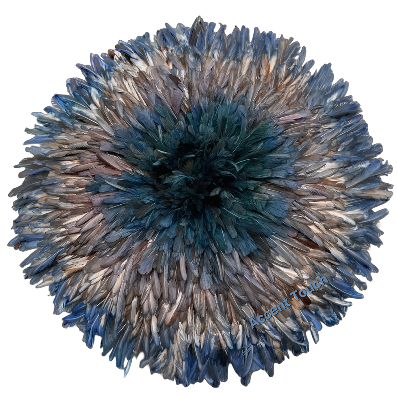 Blue Peacock Juju Hat.
