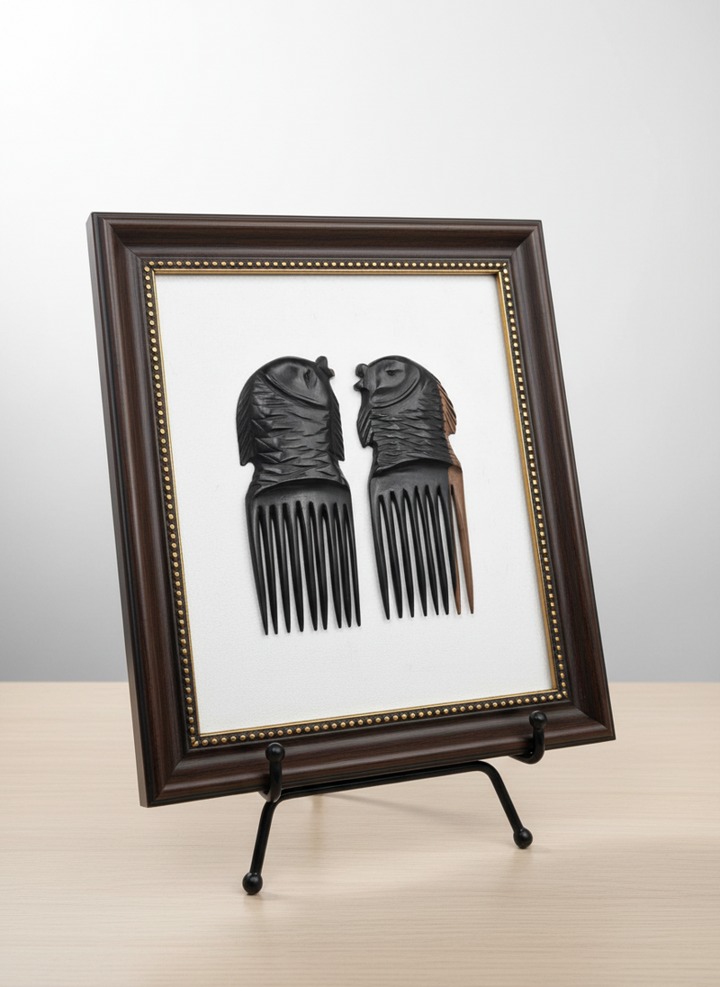 African Wooden Comb