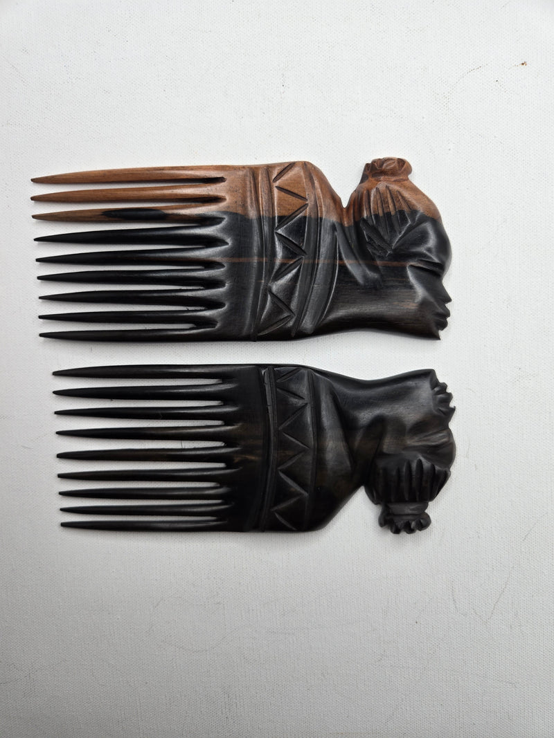 African Wooden Comb