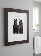 African Wooden Comb