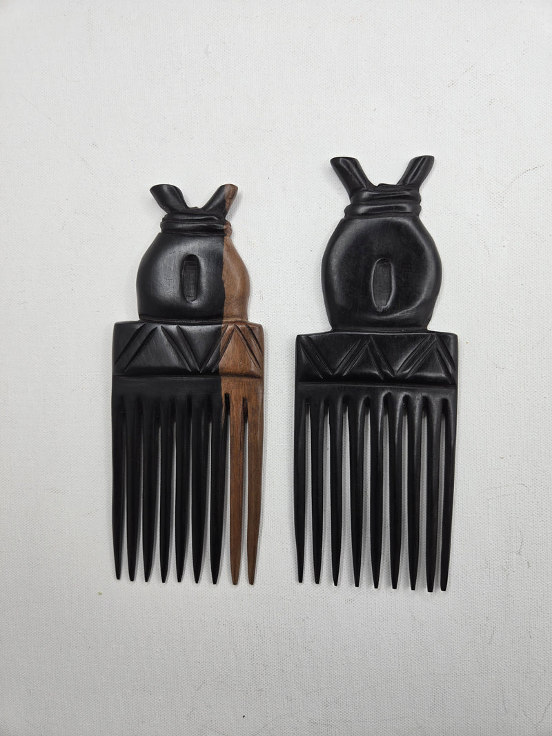 African Wooden Comb