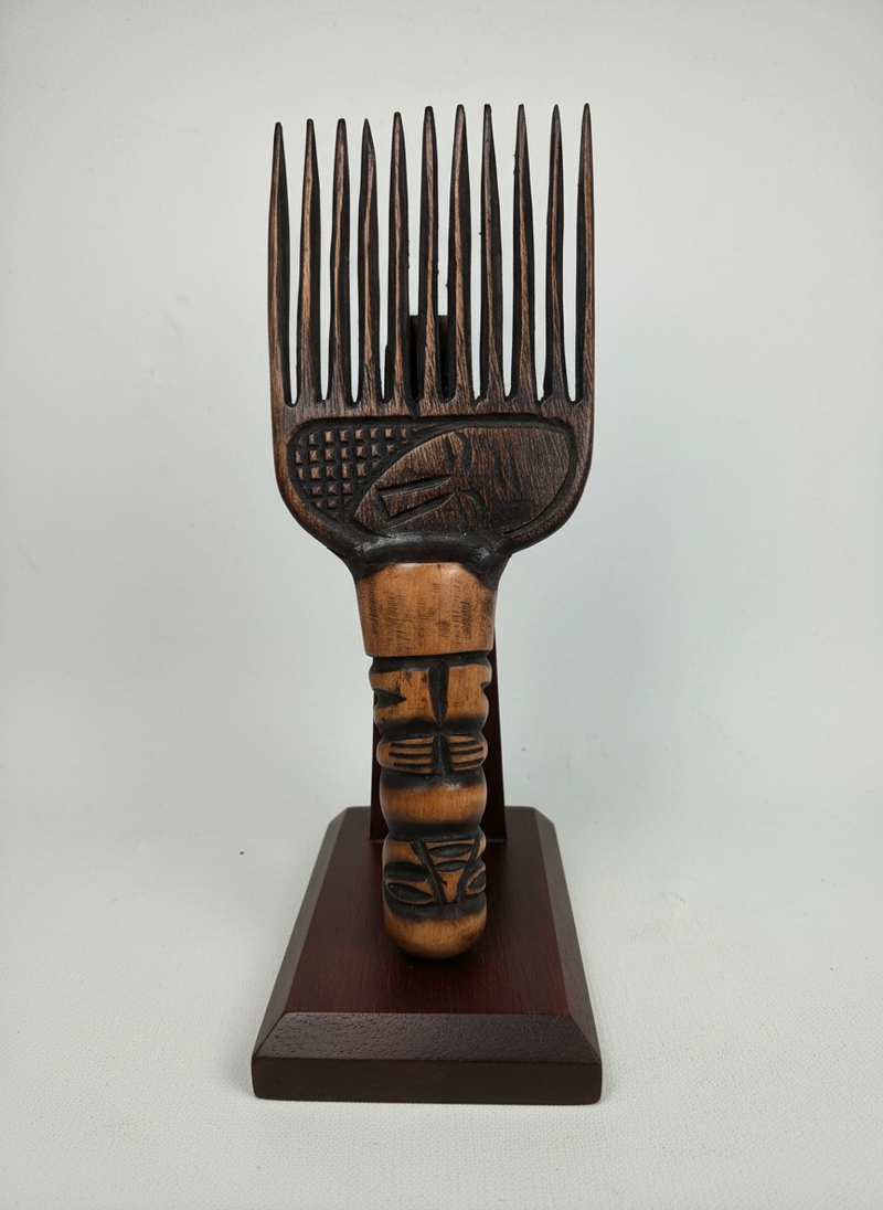 African Wooden Comb