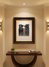 African Wooden Comb