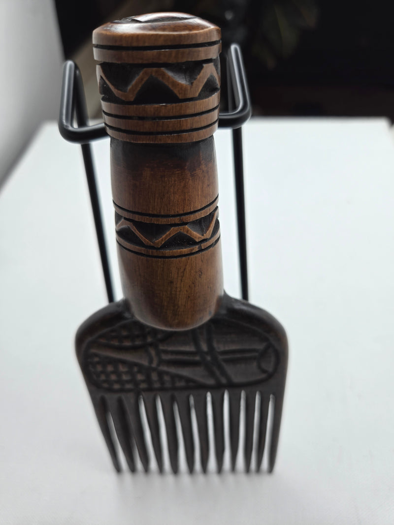 African Wooden Comb