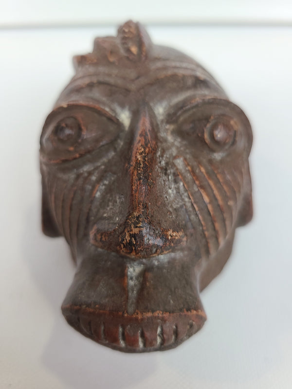 Akim African Passport Mask - 4"x 4"x 3"