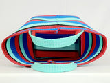 Handwoven Plastic Tote - April