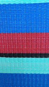 Handwoven Plastic Tote - April