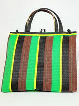 Handwoven Plastic Tote - Cleo