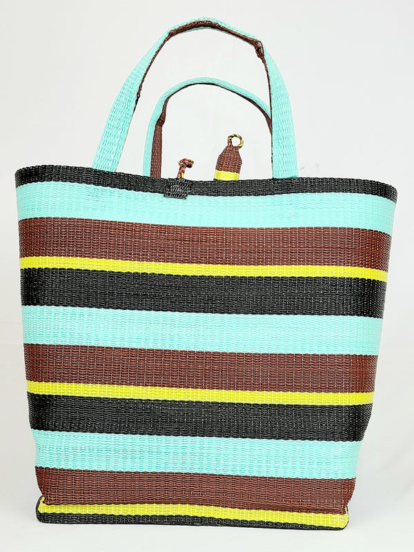 Handwoven Plastic Tote -Mai