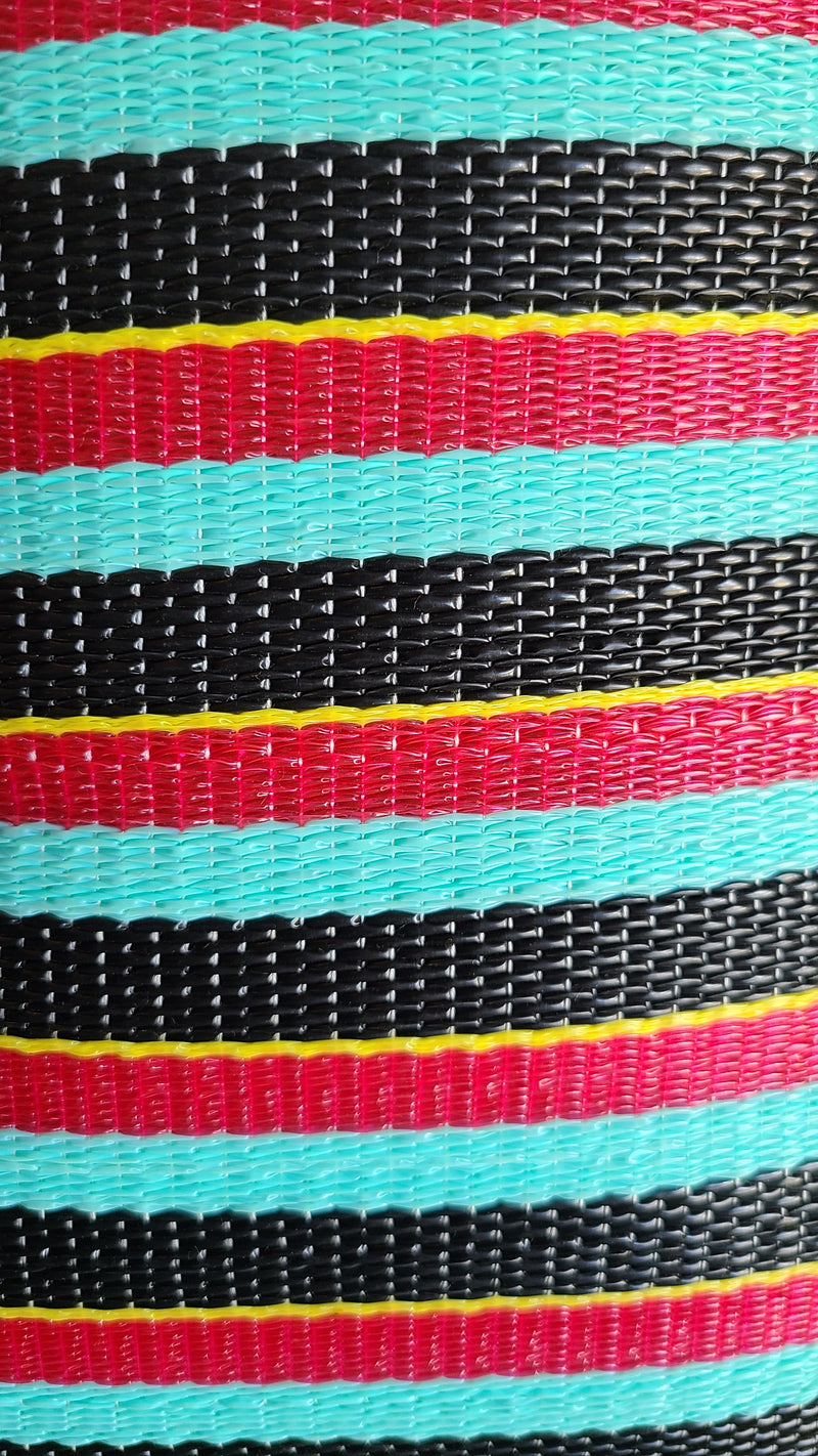 Handwoven Plastic Tote - Flo