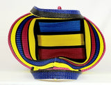 Handwoven Plastic Tote - Summer