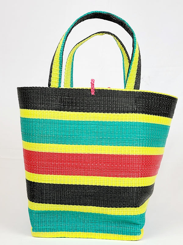 Handwoven Plastic Tote - Nefi