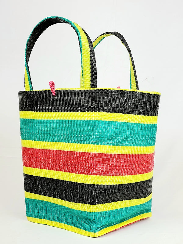 Handwoven Plastic Tote - Nefi