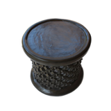 Traditional Bamileke Stool /Coffee Table 19" x 18"x 19"