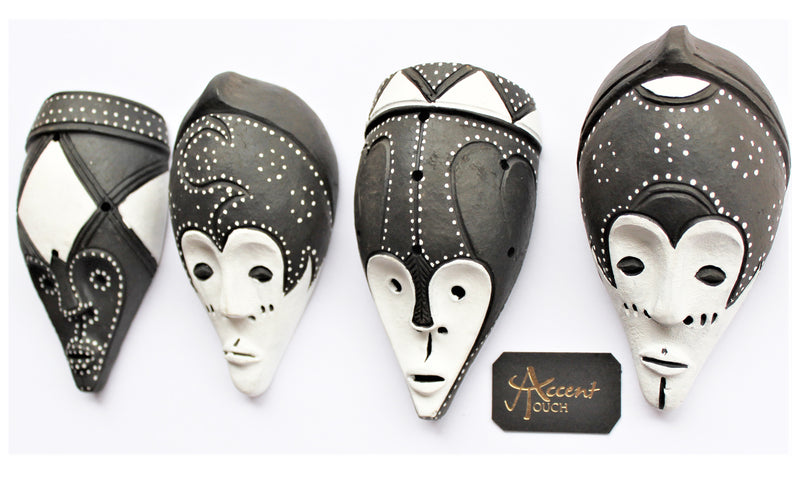 Kayin African Passport Mask - 3" x 5.2"
