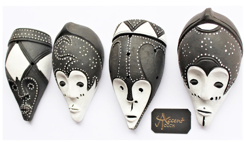 Nyam African Passport Mask - 3" x 5.2"