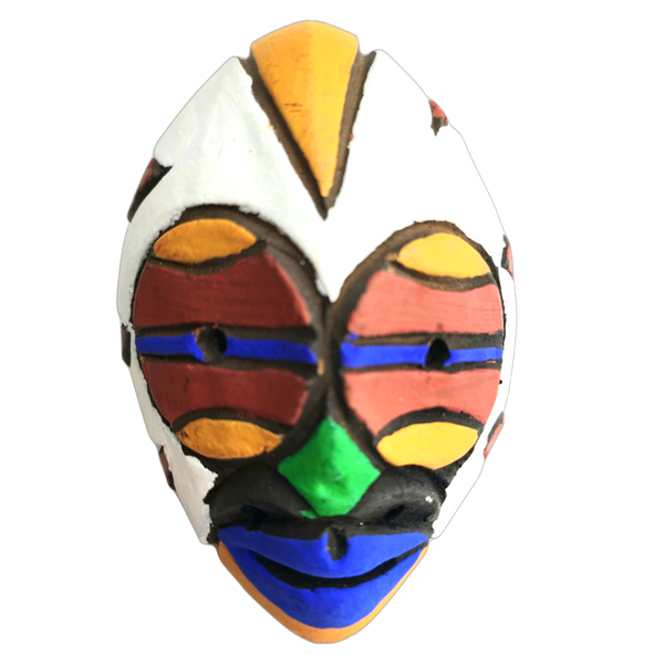 Amari African Passport Mask - 3" x 4"