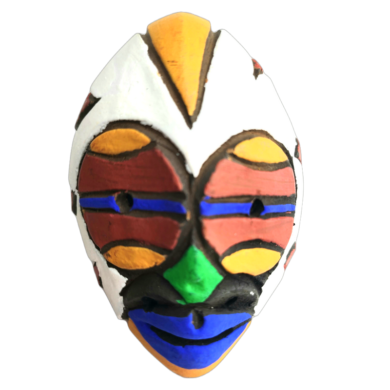 Amari African Passport Mask - 3" x 4"