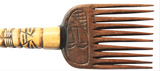 African Wooden Comb