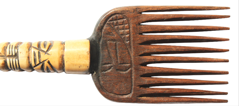 African Wooden Comb