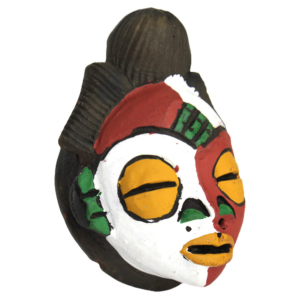 Ada African Passport Mask - 3.5" x 4.5"