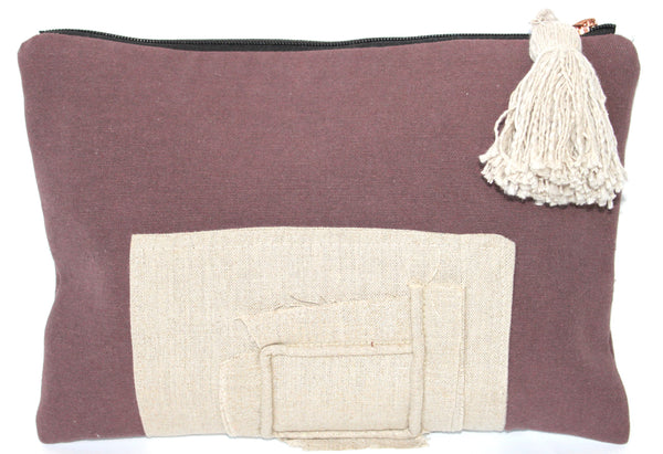 Large Pouch - Brown Belge Gold