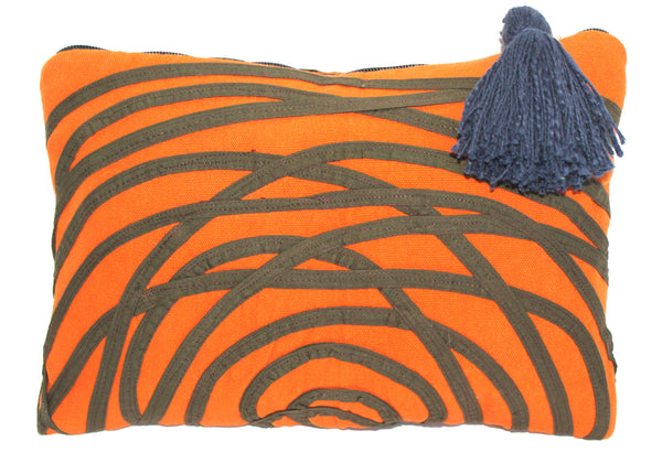 Large Pouch -Orange Khaki