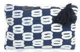 Large Pouch - Blue Cream
