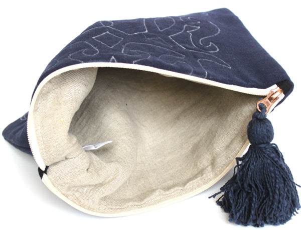 Large Pouch - Dark blue