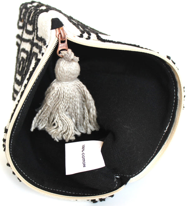 Large Pouch - Black & White