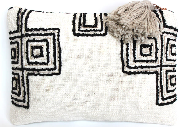 Large Pouch - Black & White