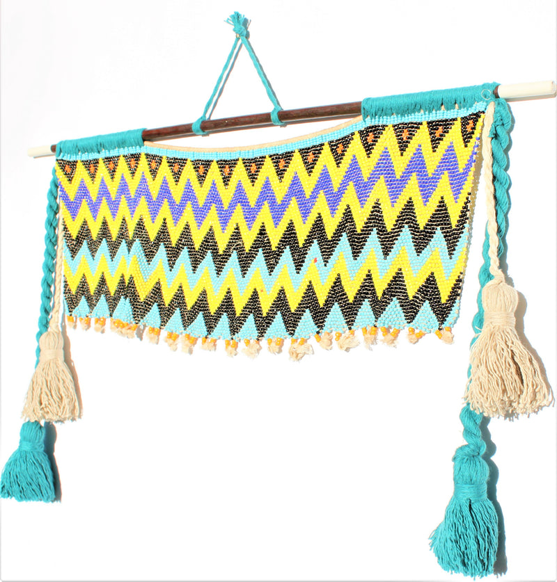 Mounted Kirdi Apron _ Beaded