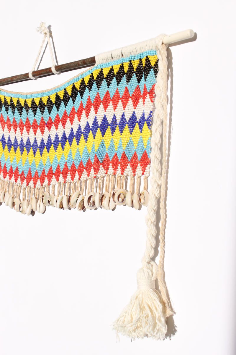 Mounted Kirdi Apron - Beaded