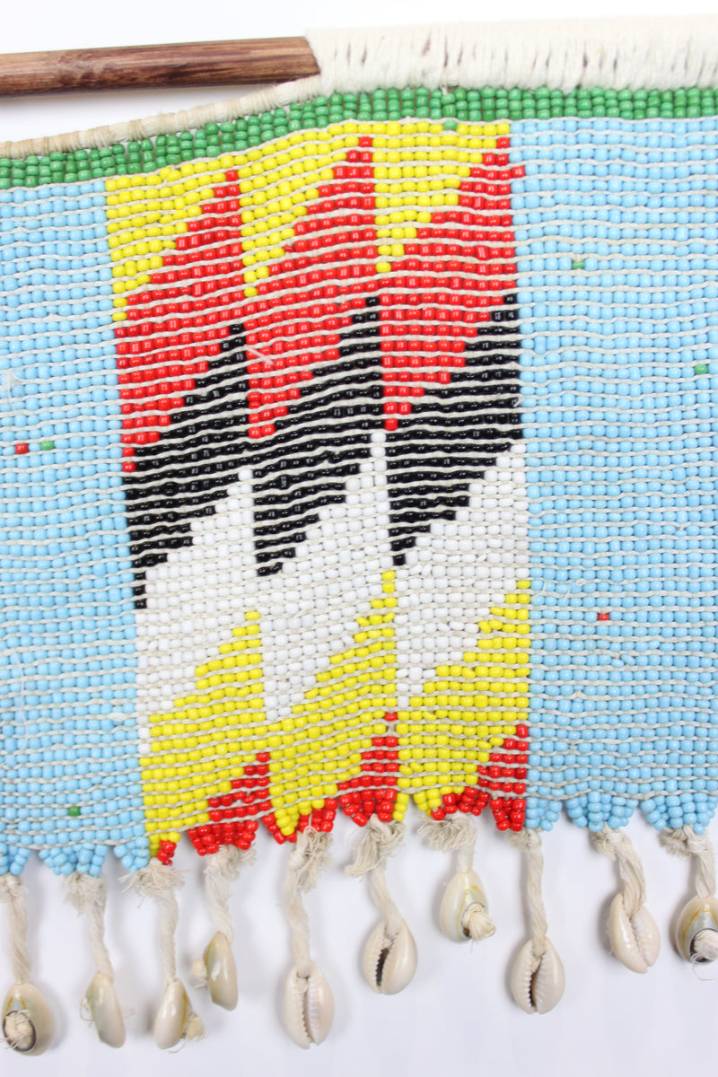 Mounted Kirdi  Apron - Beaded