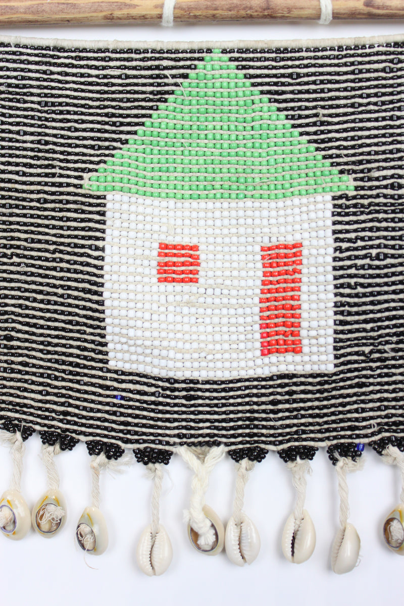 Mounted Kirdi Apron - Beaded