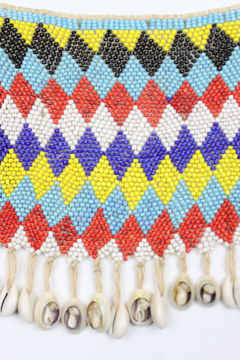 Mounted Kirdi Apron - Beaded