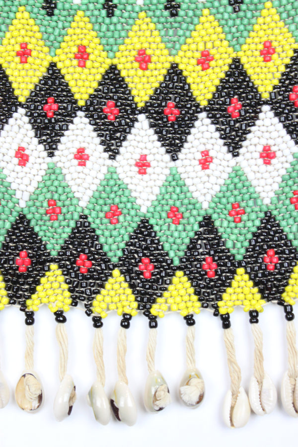 Mounted Kirdi  Apron - Beaded