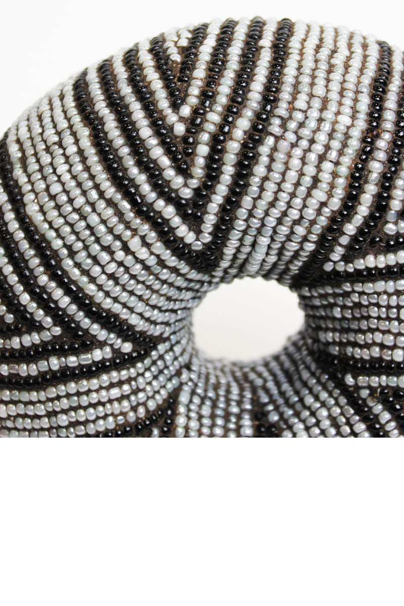 Zebra Tikar Bangle - 10"